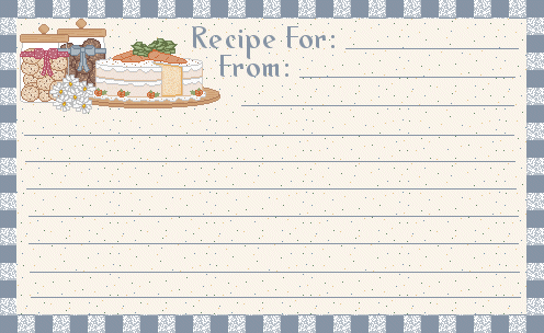 free recipe cards