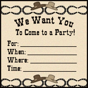 children's birthday invitations