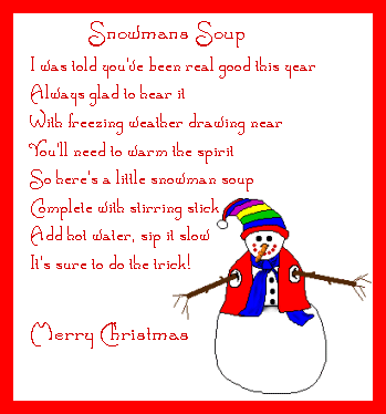 Print as many copies of Snowman Soup as you need. Tag courtesy of ... Print as many copies of Snowman Soup as you need. Tag courtesy of ...