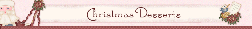 christmas dessert recipes