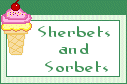 sherbet recipes and sorbet recipes